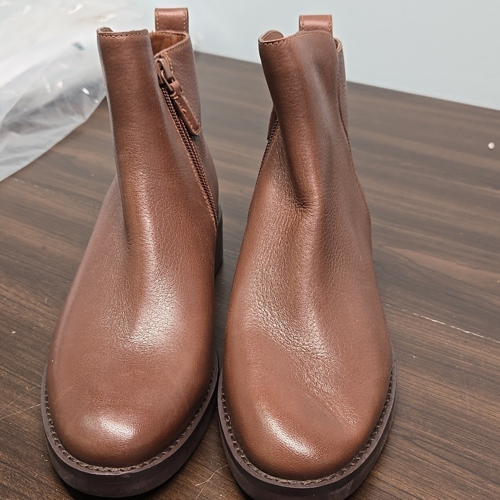 Cole Haan Size 5B Brown River Chelsea Bootie - Picture 1 of 8